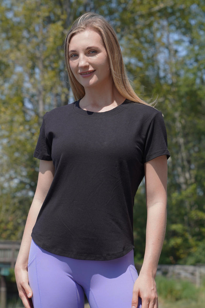 TIA BAMBOO-BLEND T-SHIRT - J76 Bamboo Wear
