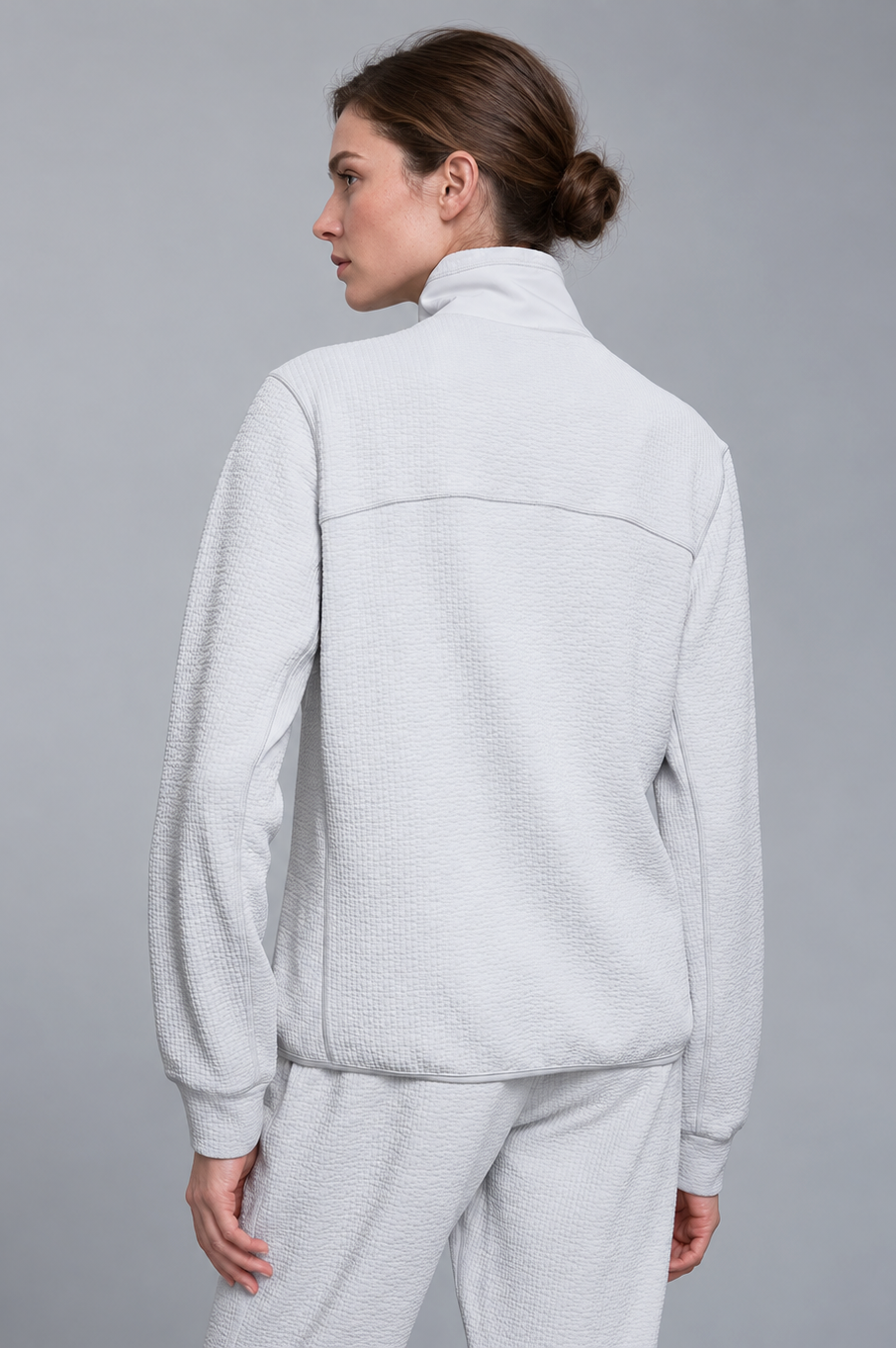 Waffle-Knit Sports Jacket - J76 Bamboo Wear