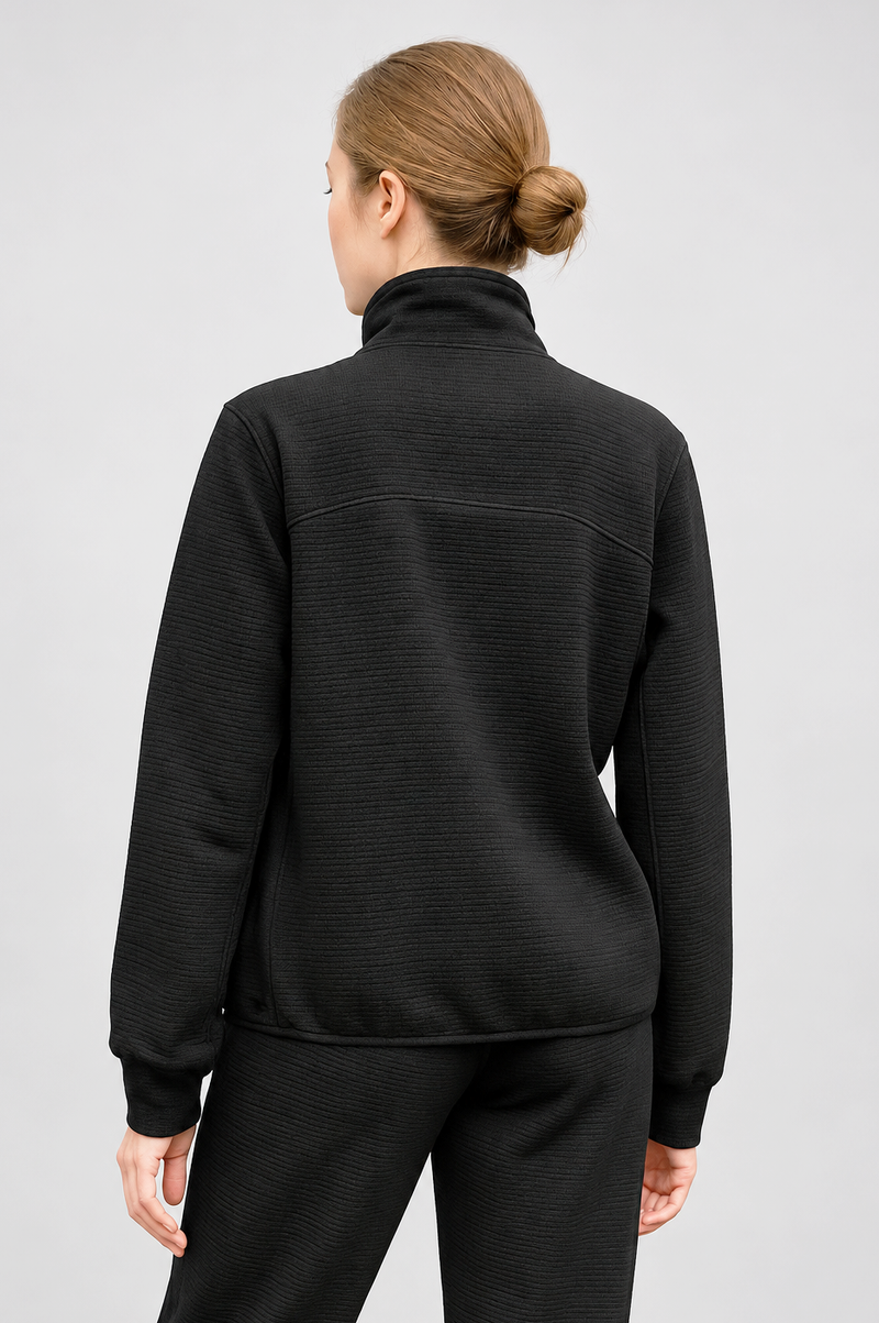 Waffle-Knit Sports Jacket - J76 Bamboo Wear