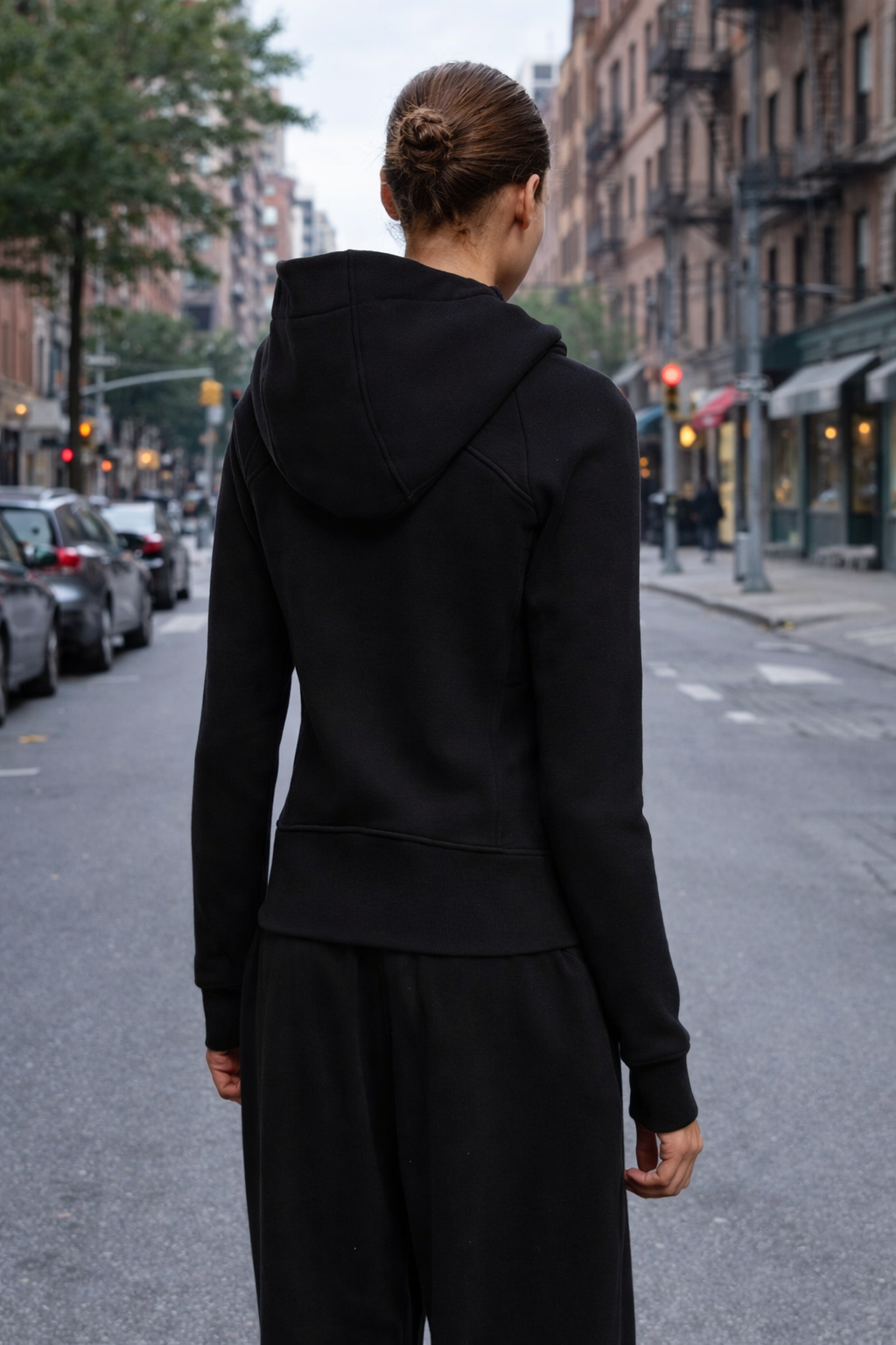 WINTER ULTRA-THICK FLEECE HOODED JACKET – Slim Fit