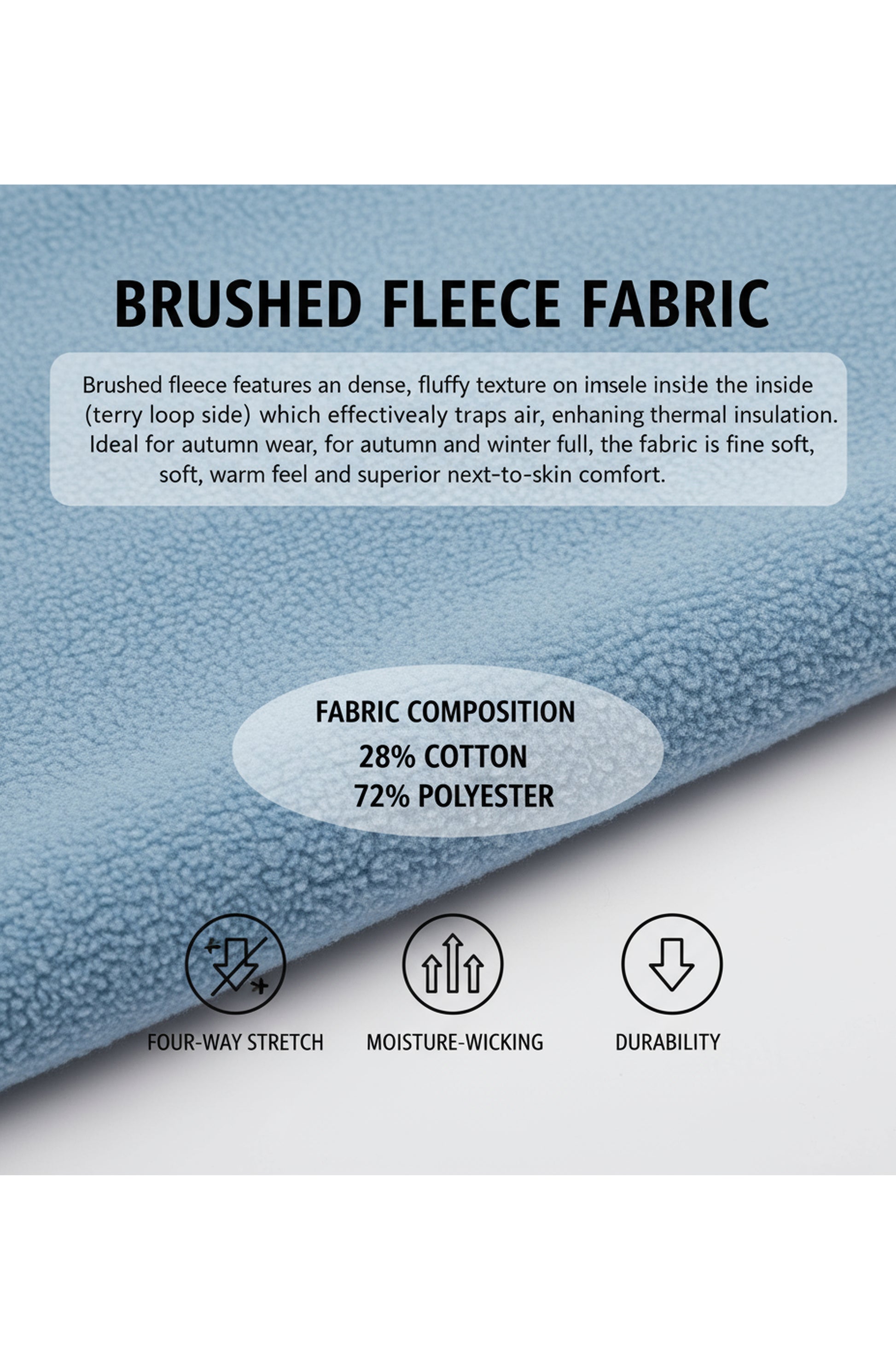 WINTER ULTRA-THICK FLEECE HOODED JACKET – Slim Fit