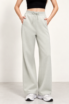 Wren Contrast Wide-Leg Pants