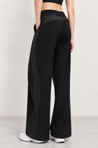 Wren Contrast Wide-Leg Pants