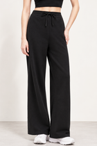 Wren Contrast Wide-Leg Pants