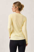 Elara Wool-Modal Long-Sleeve Top