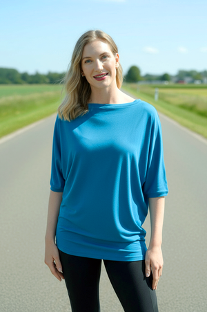 FANNIE BAMBOO-BLEND TOP-Restocked