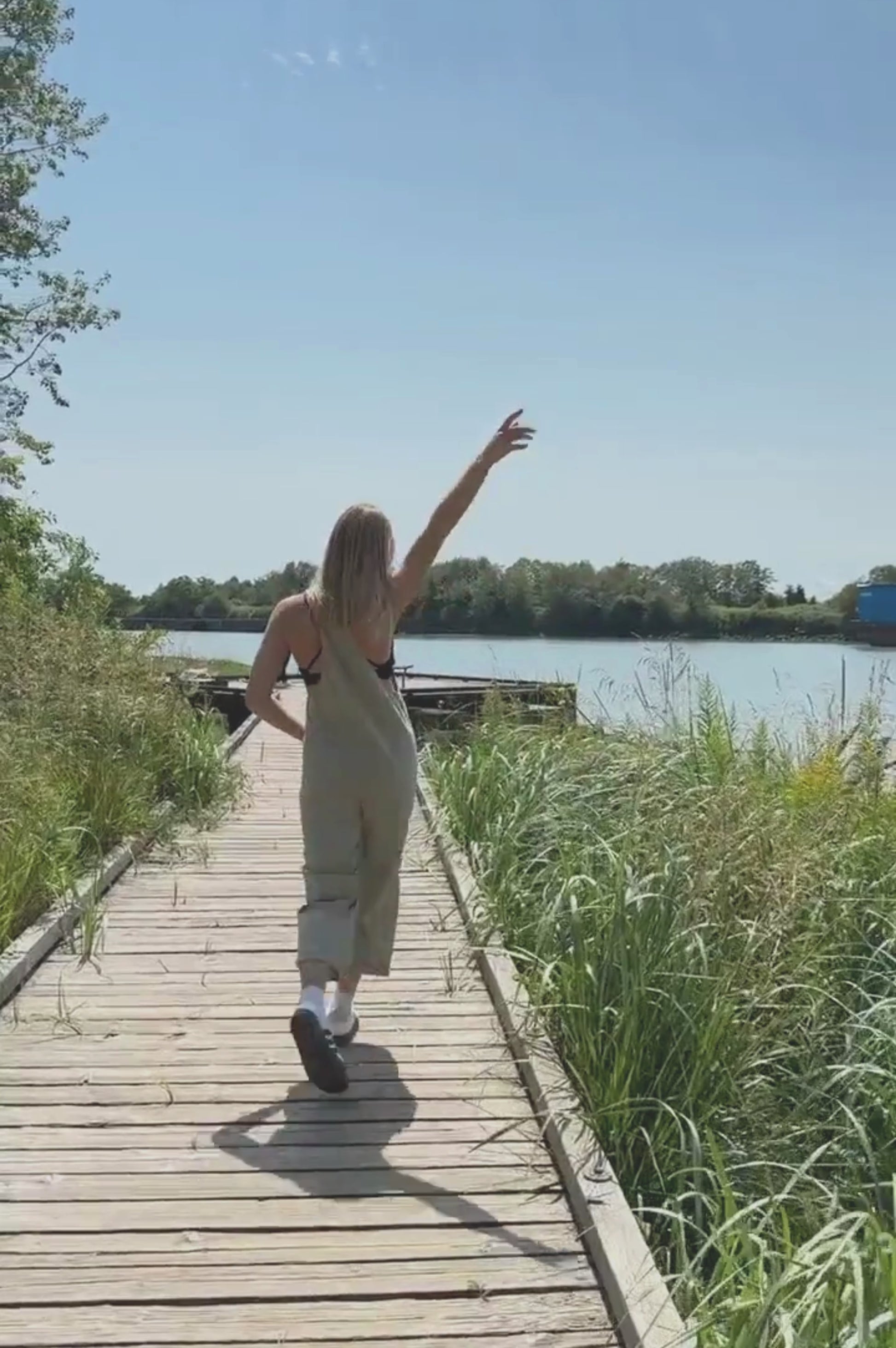 JENIFER BAMBOO-BLEND JUMPSUIT (Final Sale)