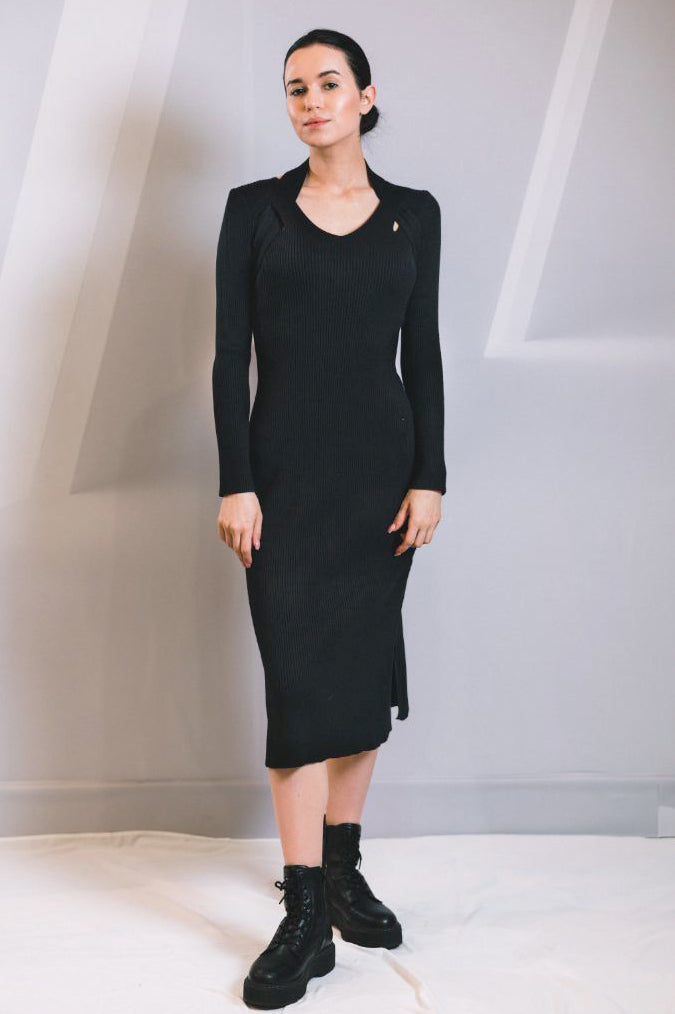 LEAH KNIT DRESS - J76 Bamboo Wear