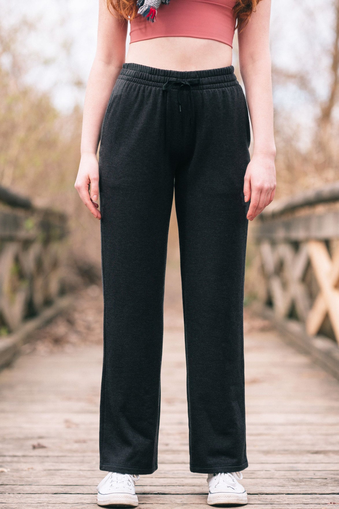 CAMERON BAMBOO-BLEND SWEATPANTS