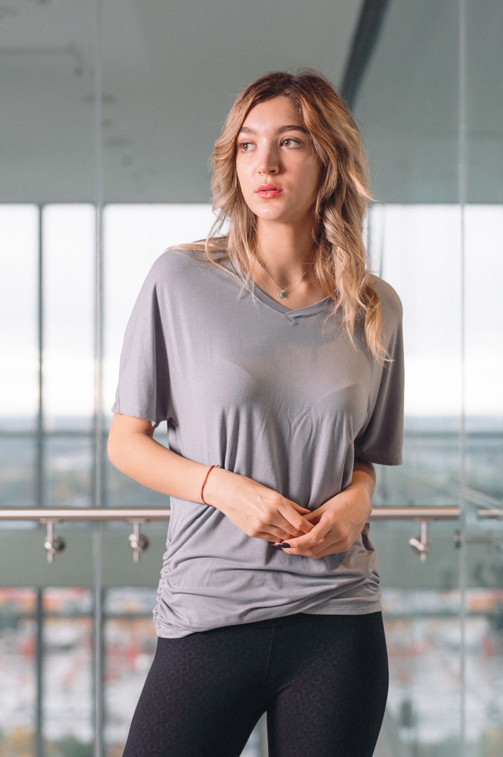 DESTINY BAMBOO-BLEND TOP (Final Sale)