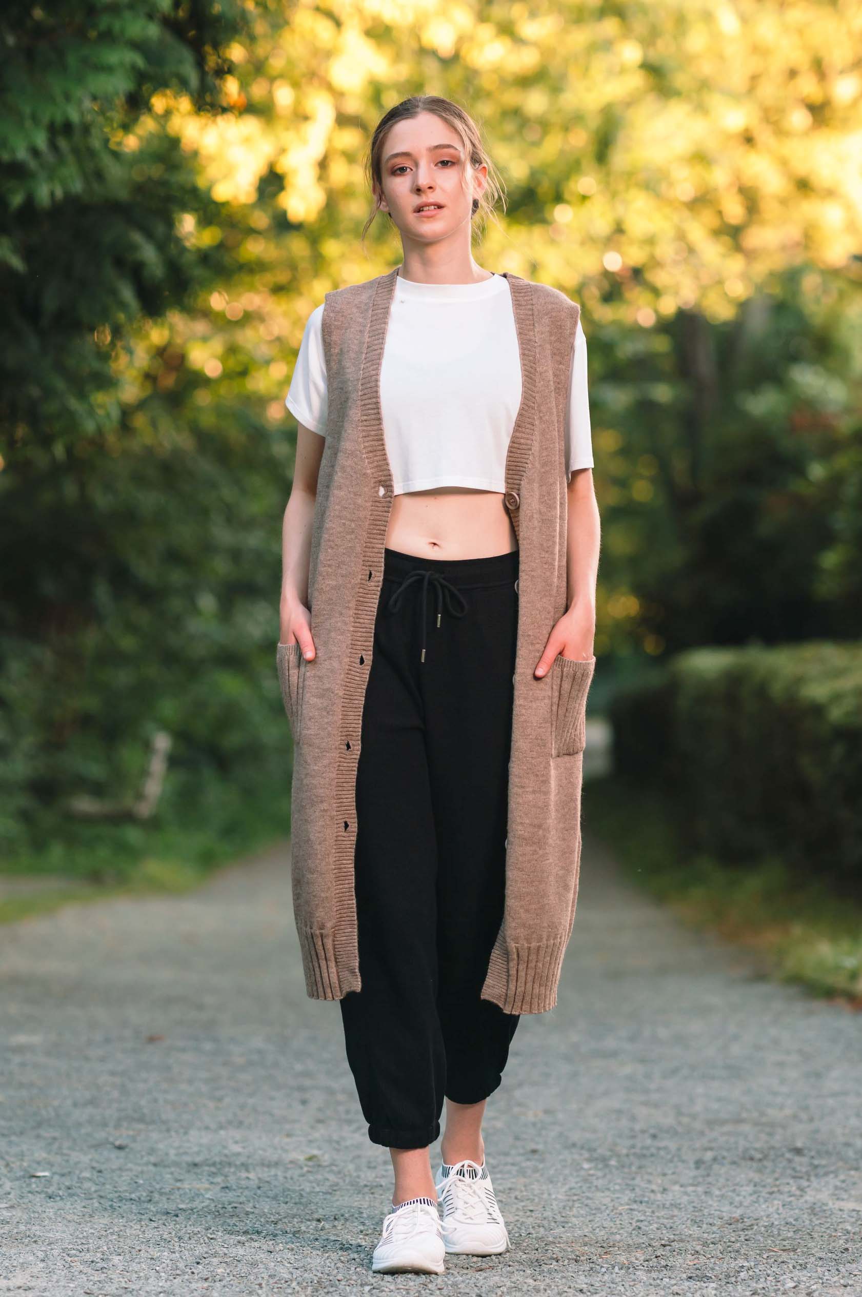 JOE OPEN KNIT VEST WITH POCKETS - J76 Bamboo Wear
